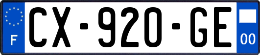 CX-920-GE