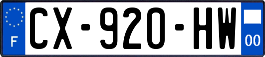 CX-920-HW