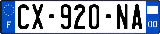 CX-920-NA