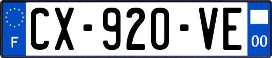 CX-920-VE