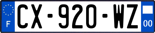 CX-920-WZ