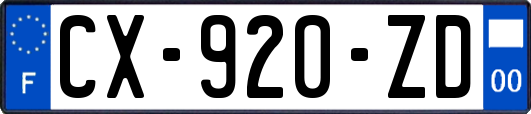 CX-920-ZD