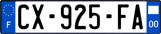 CX-925-FA