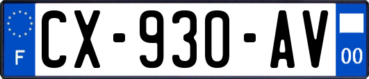 CX-930-AV