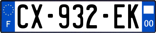 CX-932-EK