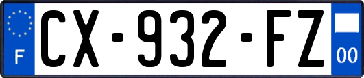 CX-932-FZ