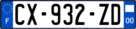 CX-932-ZD