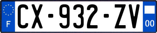 CX-932-ZV