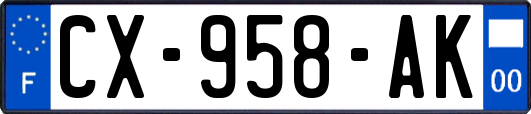 CX-958-AK