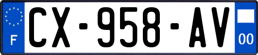 CX-958-AV