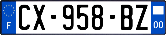 CX-958-BZ