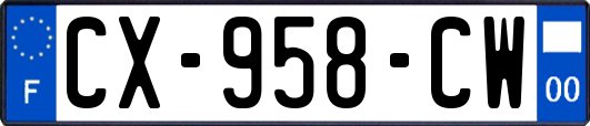 CX-958-CW