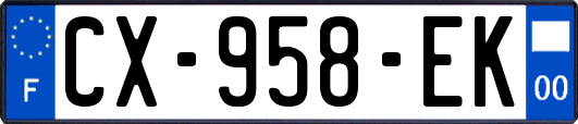 CX-958-EK