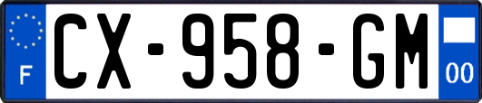 CX-958-GM