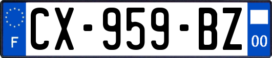 CX-959-BZ