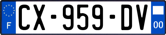 CX-959-DV