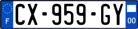 CX-959-GY