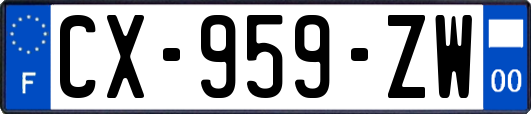 CX-959-ZW