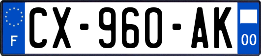 CX-960-AK