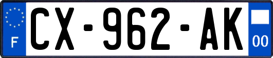 CX-962-AK