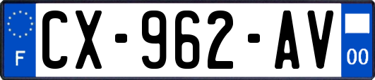 CX-962-AV