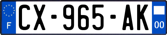 CX-965-AK