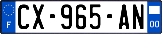 CX-965-AN