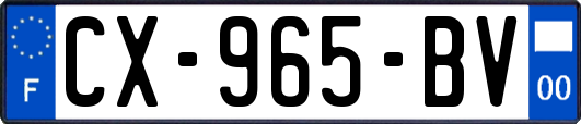 CX-965-BV