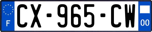 CX-965-CW