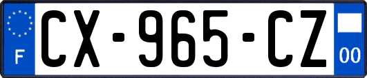 CX-965-CZ