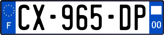 CX-965-DP