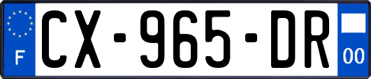 CX-965-DR