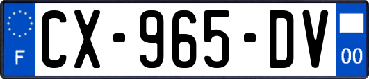 CX-965-DV