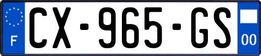 CX-965-GS