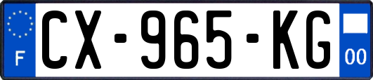 CX-965-KG