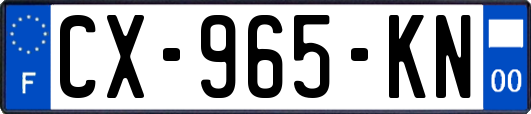 CX-965-KN