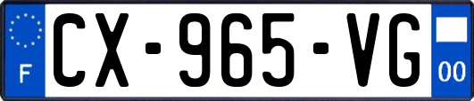 CX-965-VG