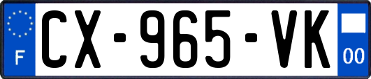 CX-965-VK