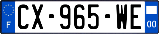 CX-965-WE