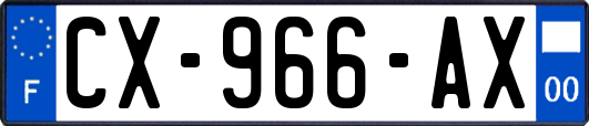 CX-966-AX