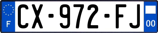 CX-972-FJ