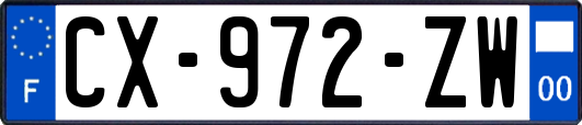 CX-972-ZW