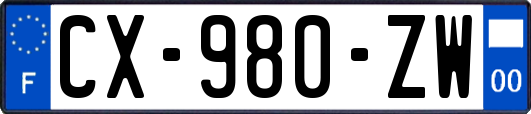 CX-980-ZW