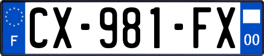 CX-981-FX