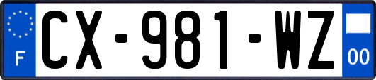 CX-981-WZ