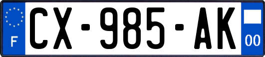 CX-985-AK