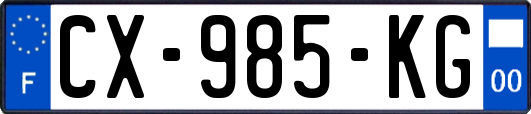 CX-985-KG