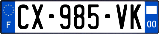 CX-985-VK