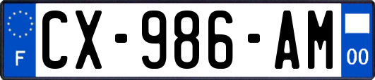 CX-986-AM