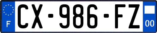 CX-986-FZ